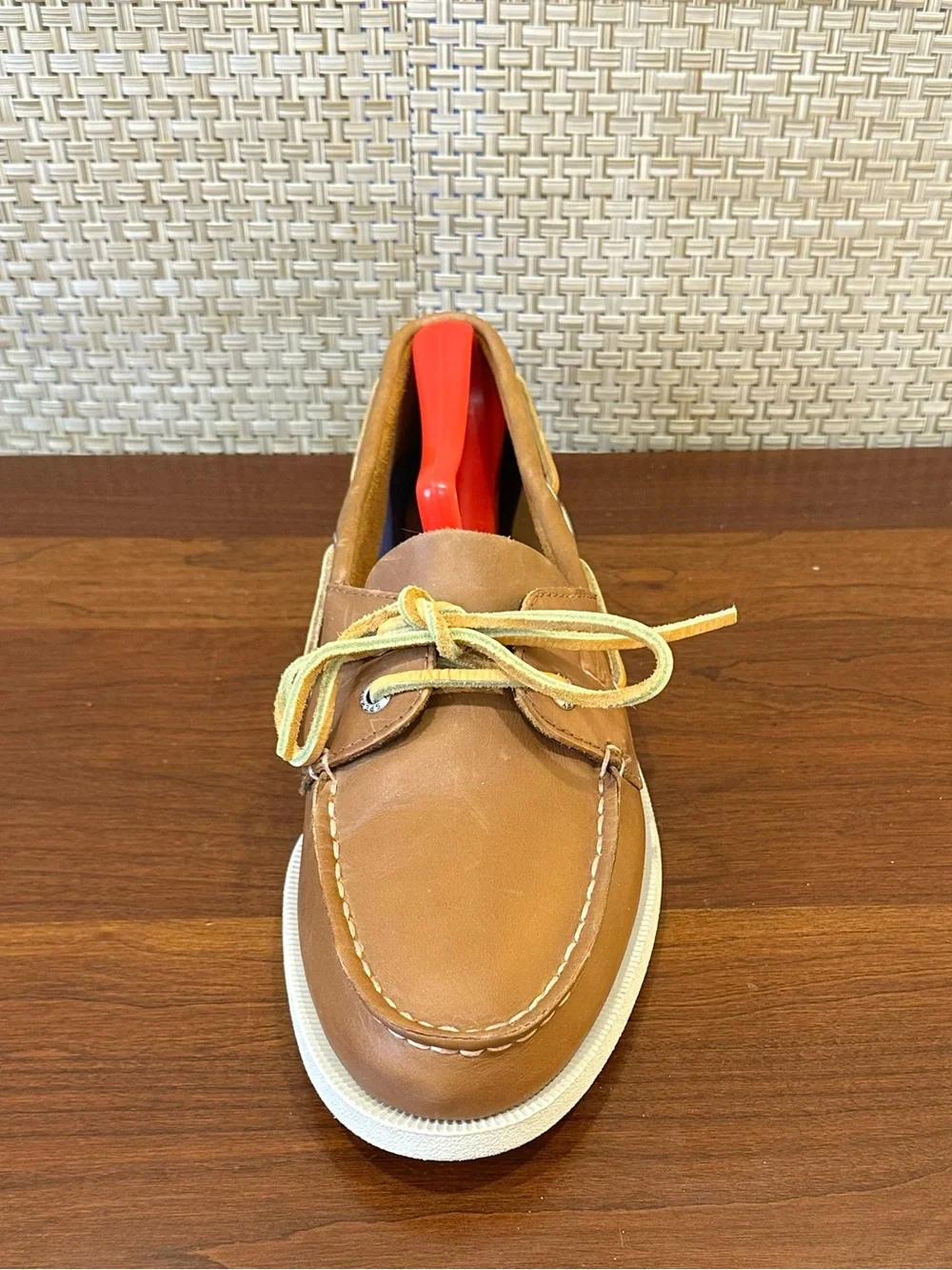 Sperry Top-Sider Men's Authentic Original 2-Eye Boat Shoes Sahara Size 10M